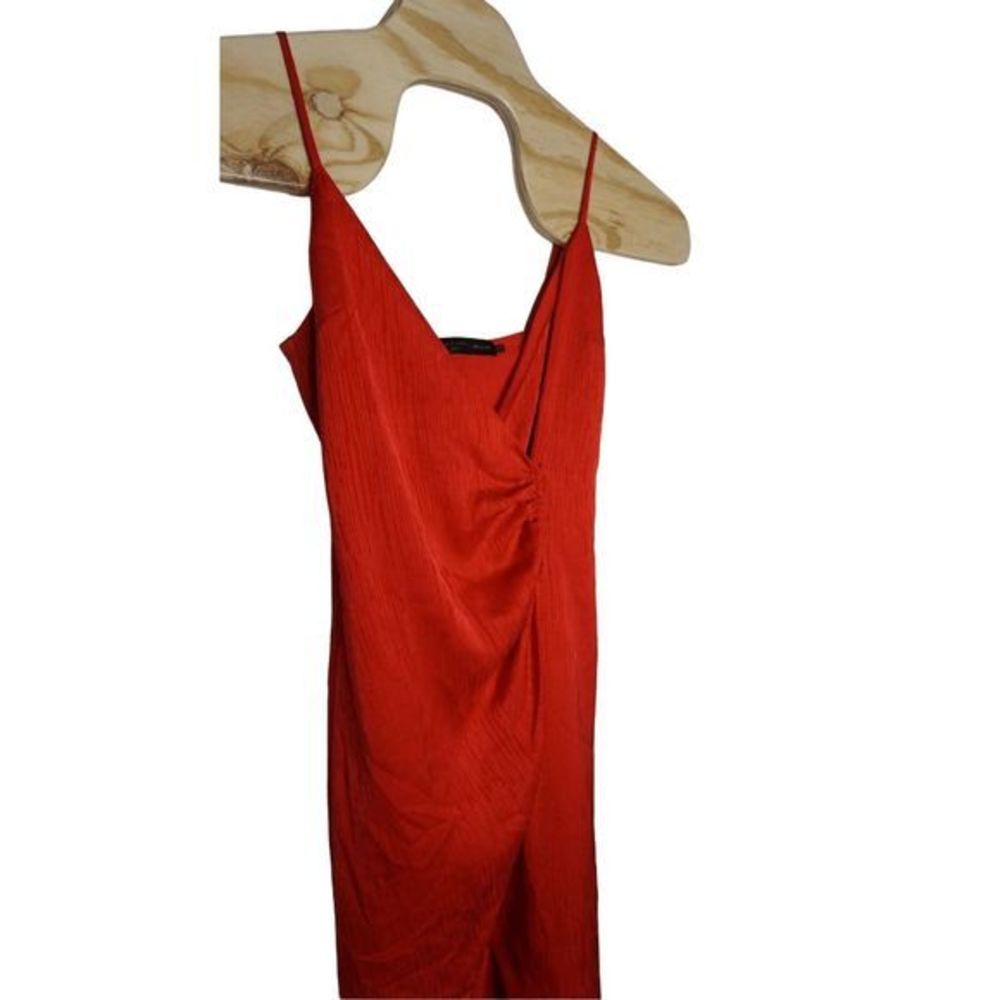 House of Harlow 1960 x Revolve‎ Alvaro V-Neck Wrap Dress Red Size XS Women's - Picture 4 of 10